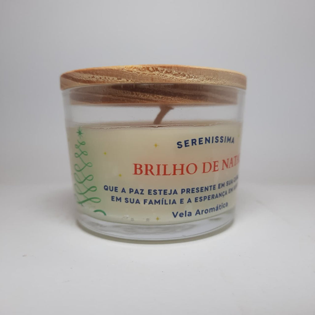 Vela Aromática 120g | Brilho de Natal |   Canela