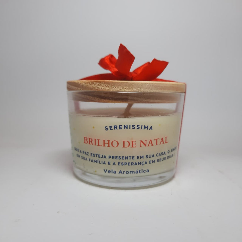 Vela Aromática 120g | Brilho de Natal |   Canela