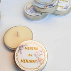 Vela Aromática Persolalizável | Bamboo | Kit com 6