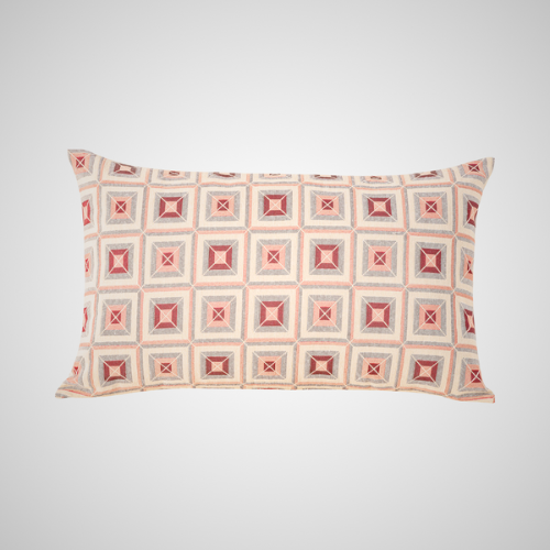 Capa de Almofada | Marrocos Jacquard | Vermelho