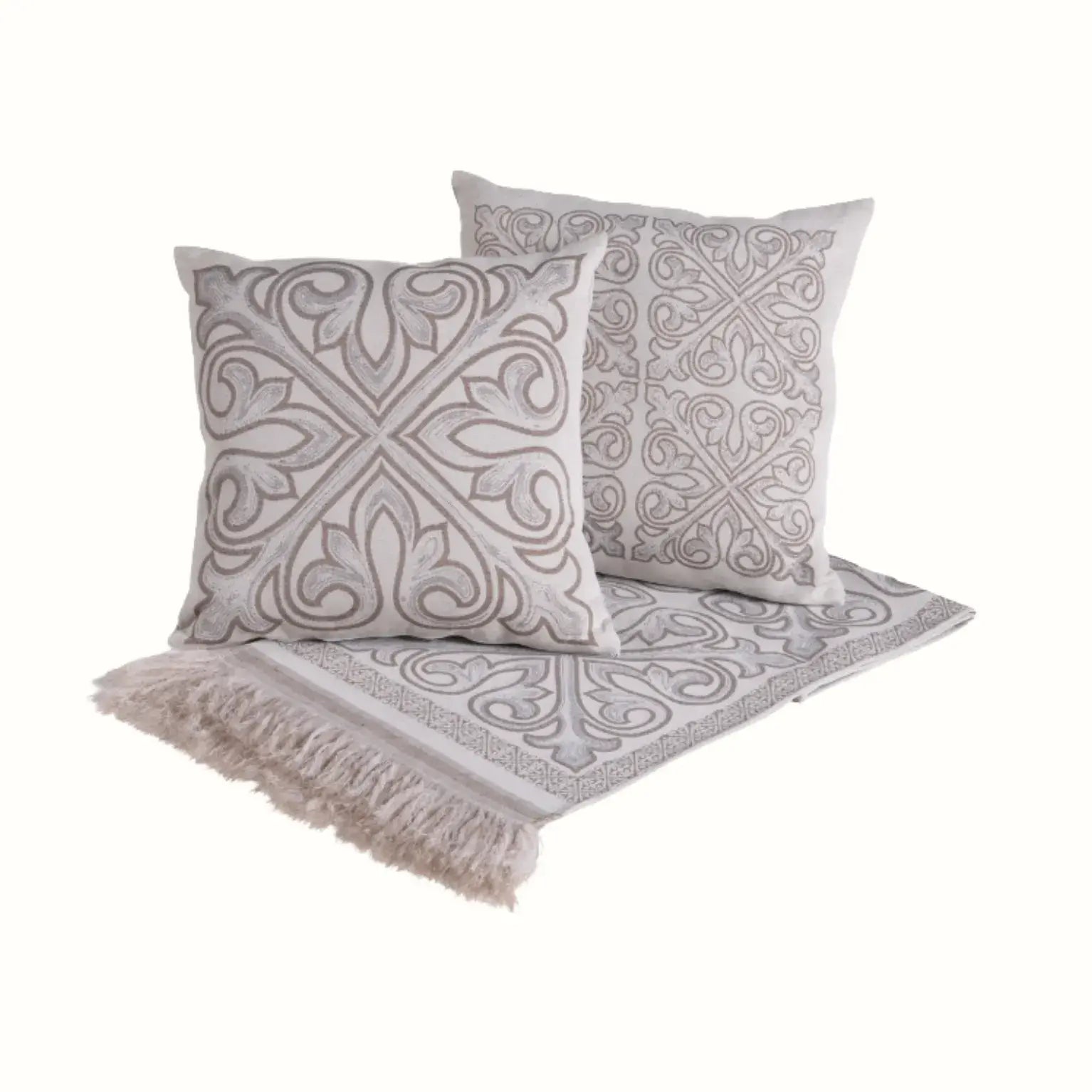 Peseira Grécia Natural | Kit com 5 Peças