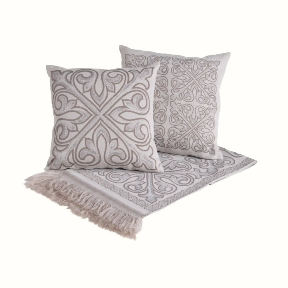 Peseira Grécia Natural | Kit com 5 Peças
