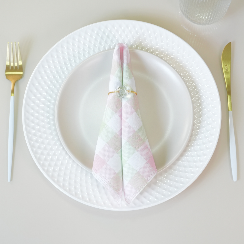 Guardanapo Golden Harmony | Kit Com 10 Peças