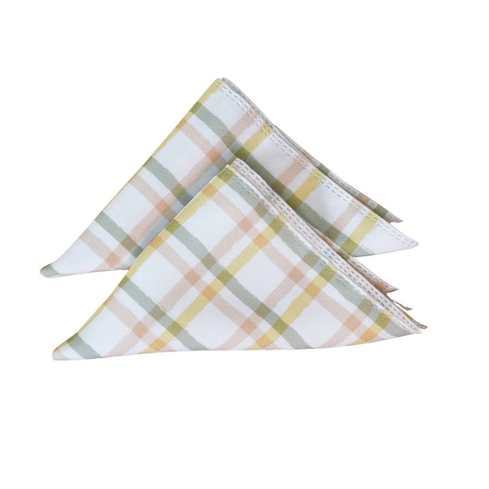 Guardanapo Verde Serena | Kit Com 10 Peças