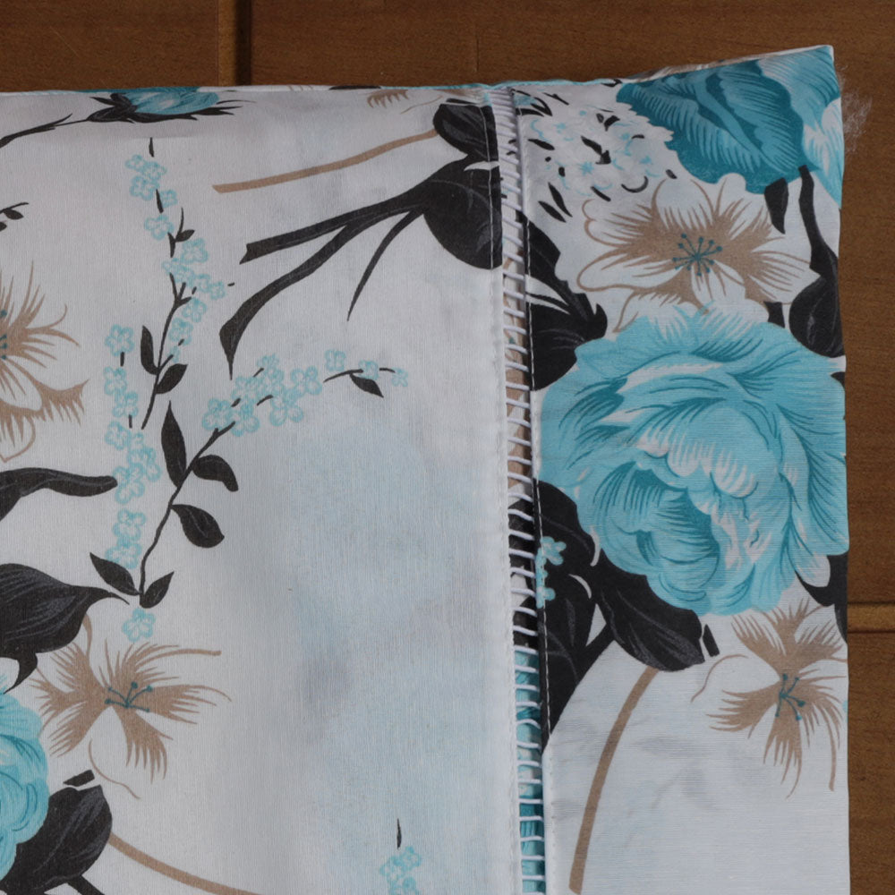 Par De Fronhas Esmeralda | 150 Fios | 100% Algodão | Azul Tiffany