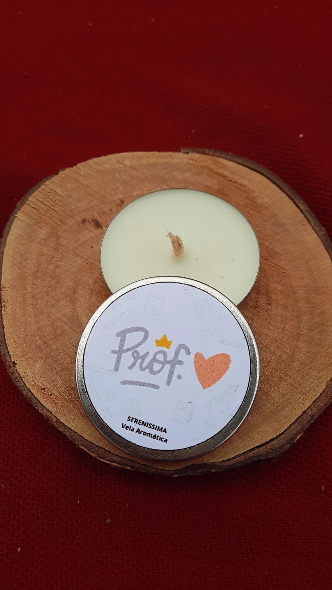 Vela Aromática Persolalizável | Flor de Cerejeira | Kit com 6