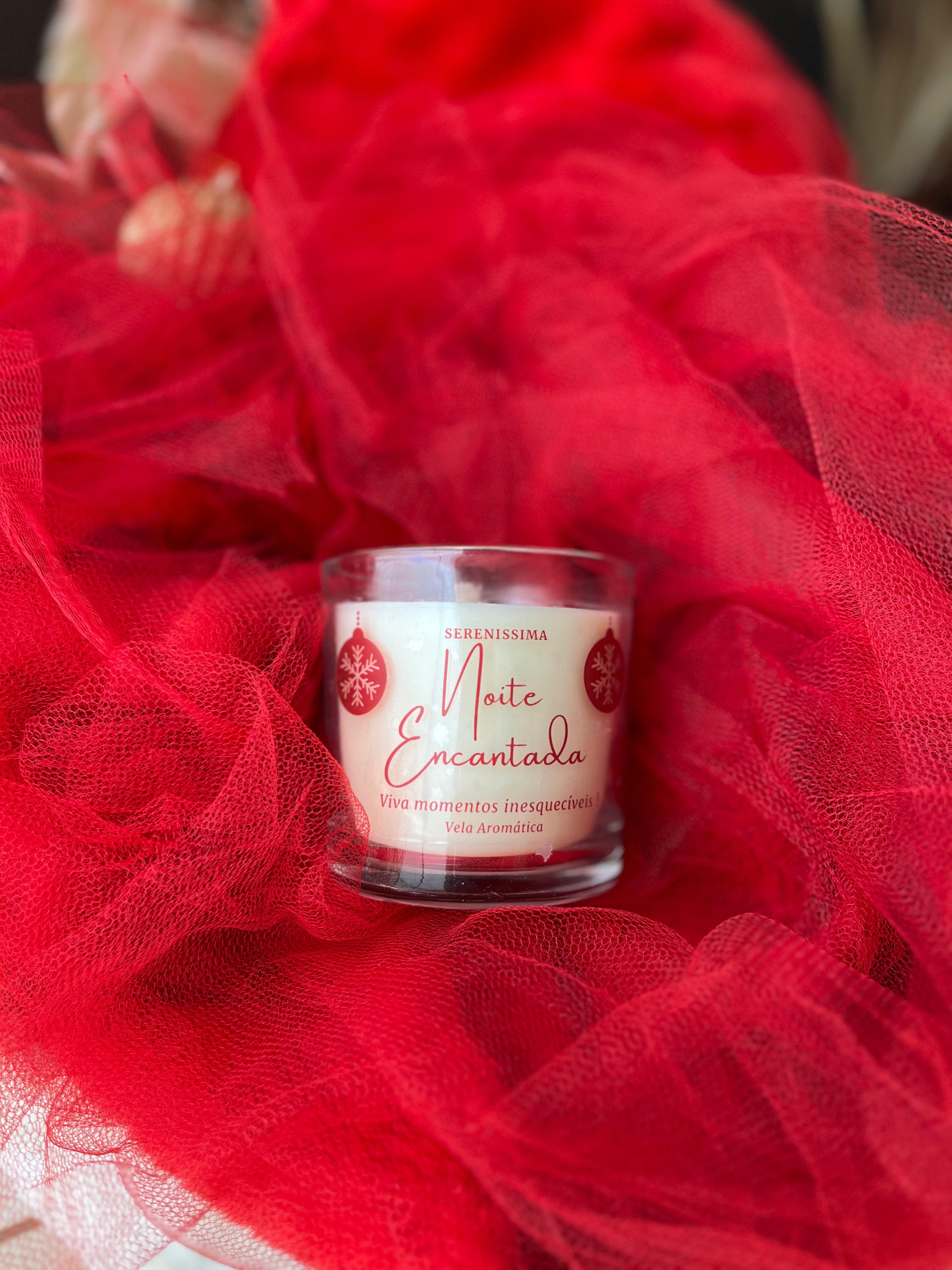 Vela Aromática 200g | Noite Encantada |  Canela