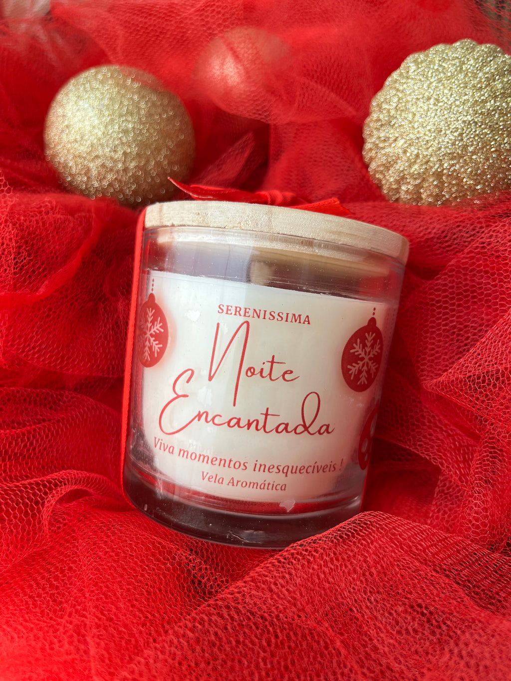 Vela Aromática 200g | Noite Encantada |  Canela