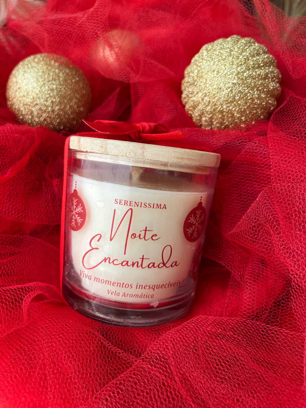 Vela Aromática 200g | Noite Encantada |  Canela