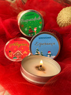 Vela Aromática Trio Natalino | Brownie Quentinho, Natal Perfumado e Alecrim