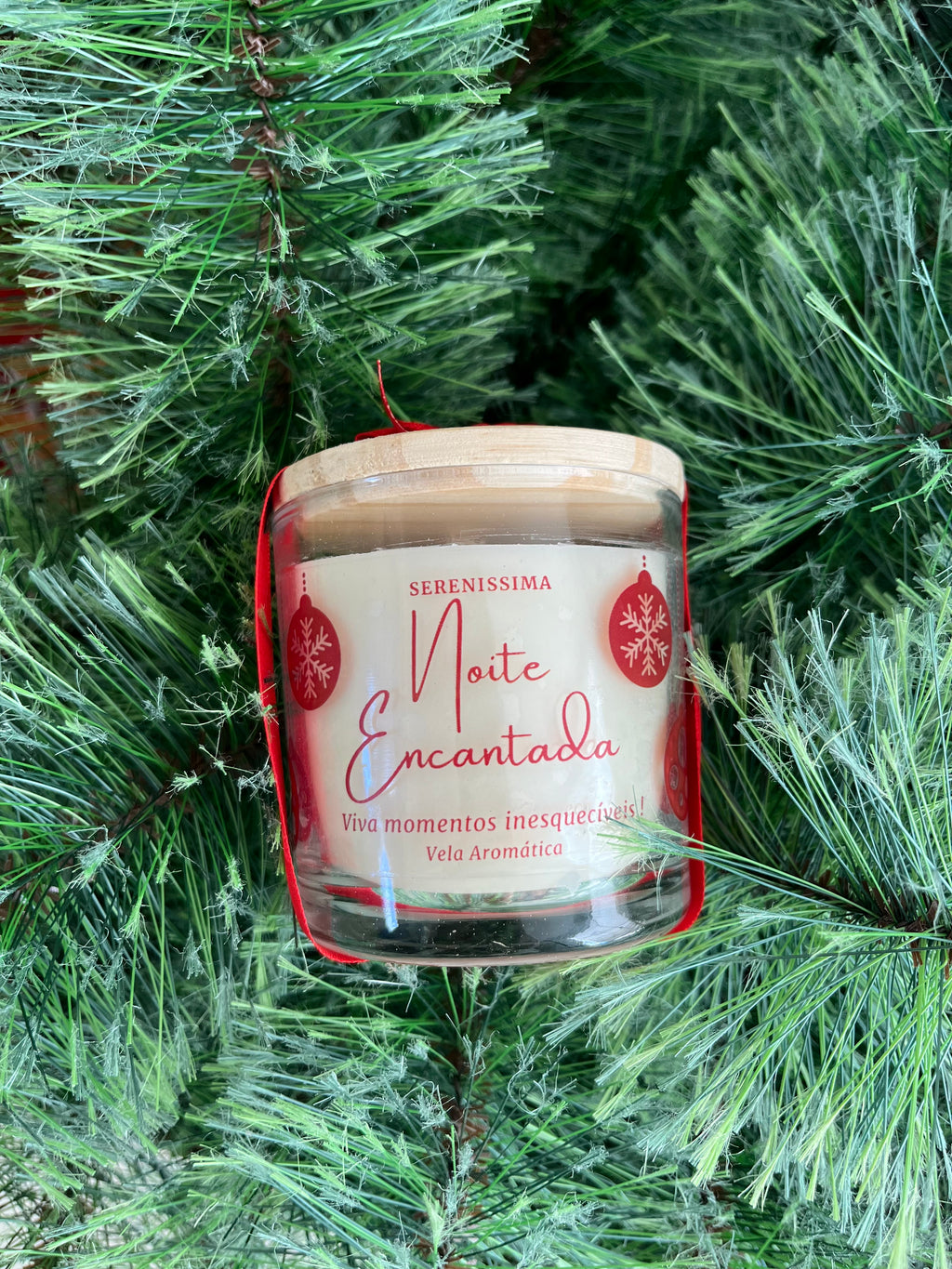 Vela Aromática 200g | Noite Encantada |  Canela