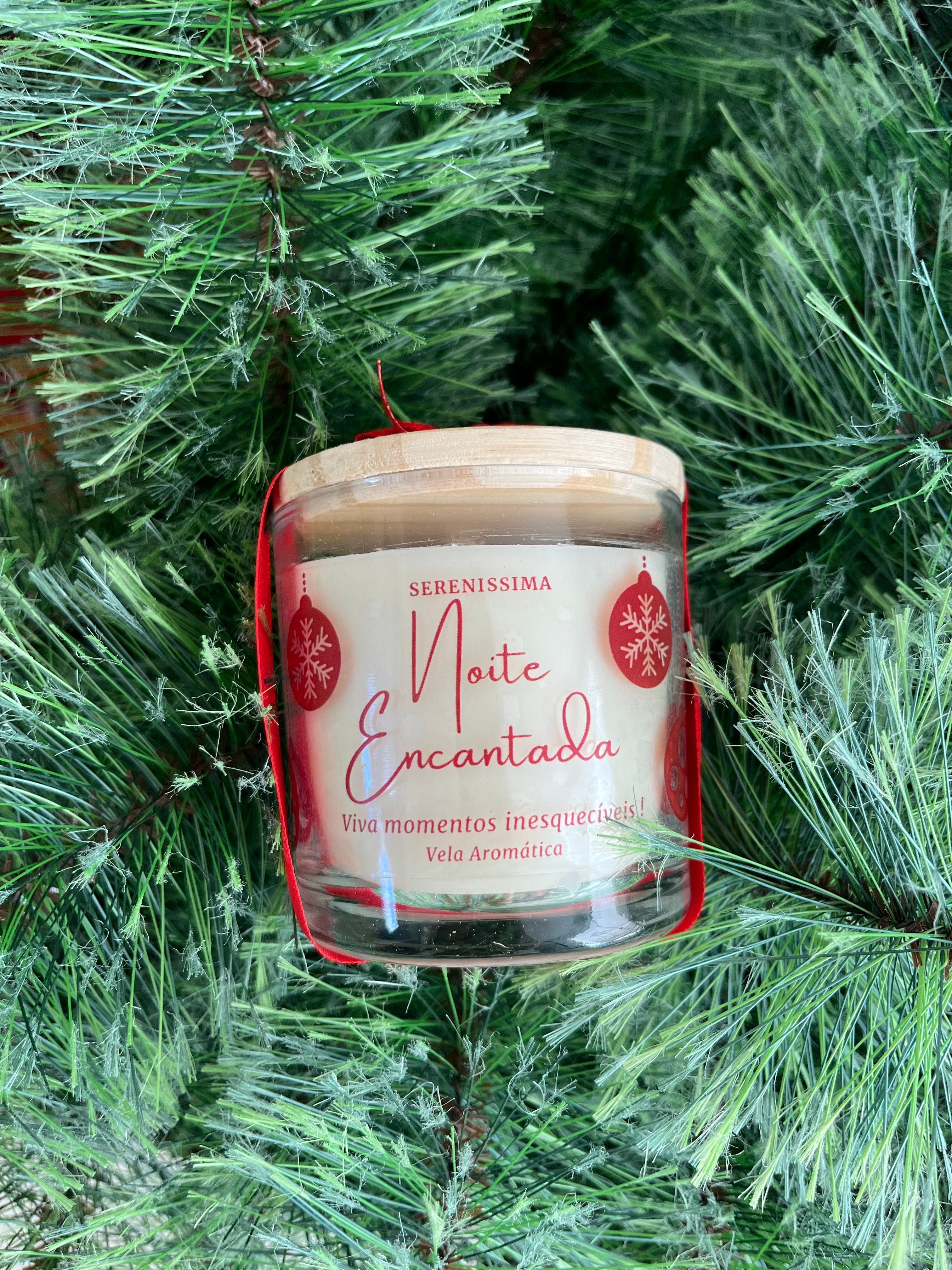 Vela Aromática 200g | Noite Encantada |  Canela