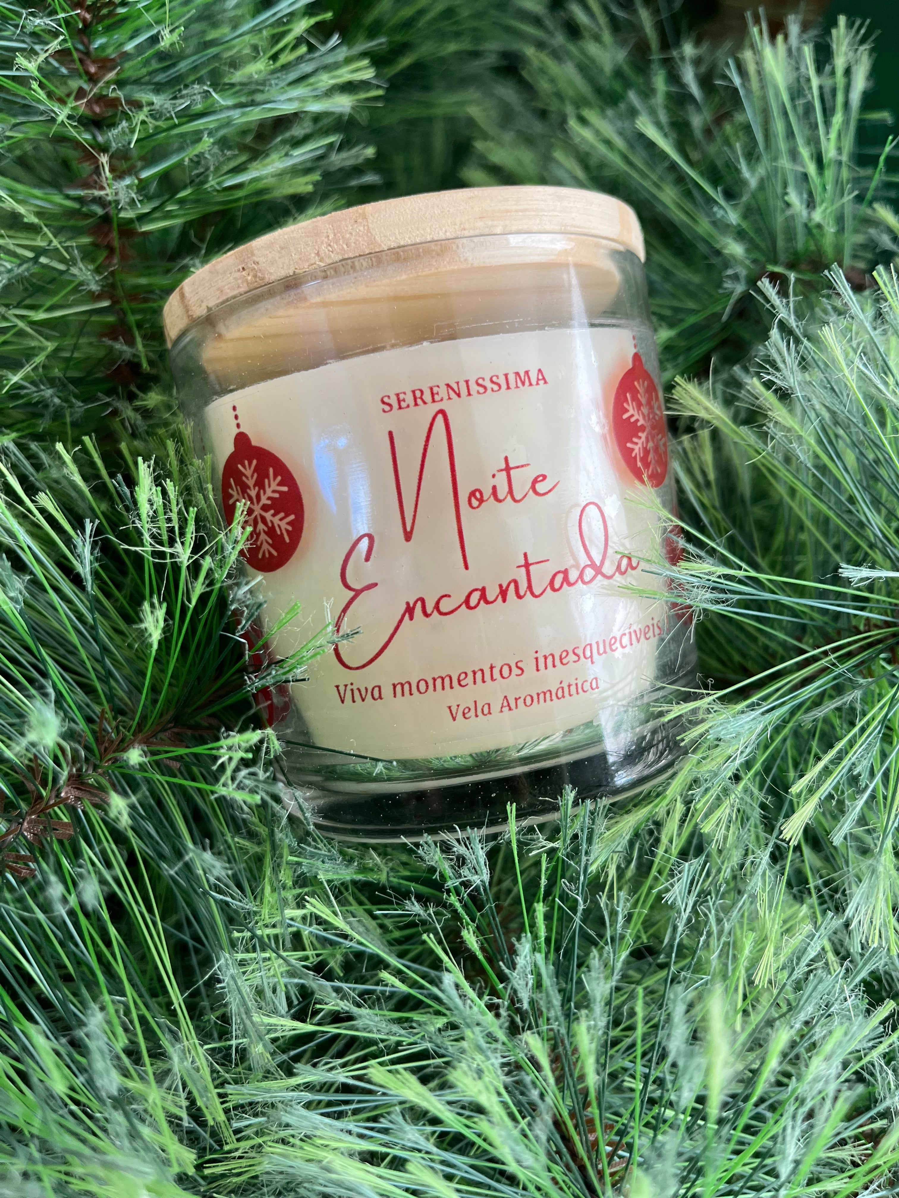 Vela Aromática 200g | Noite Encantada |  Canela