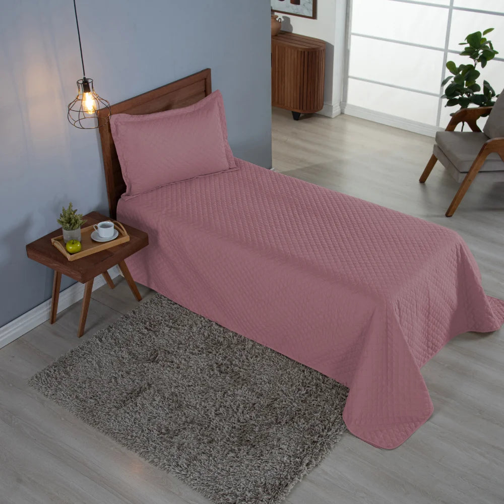 Cobre Leito Comfort | Rosê