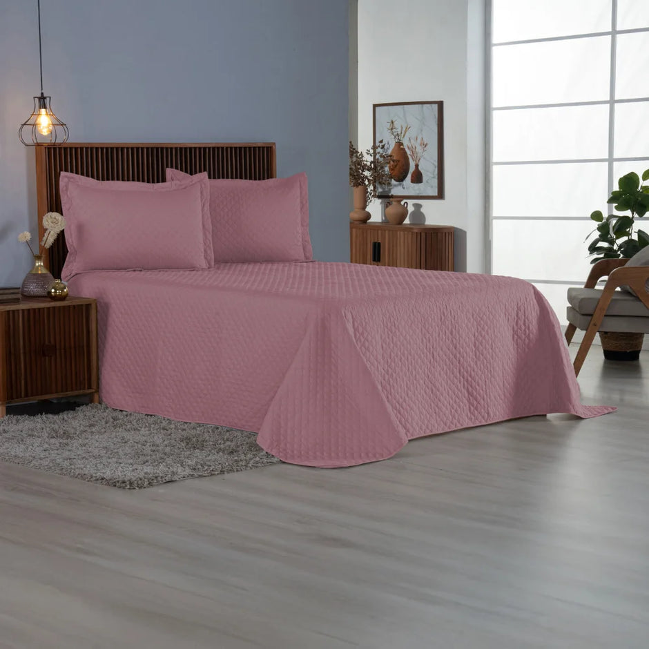 Cobre Leito Comfort | Rosê