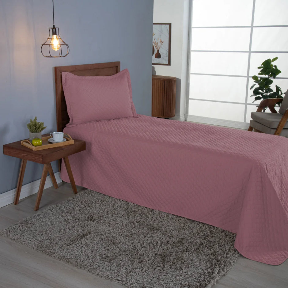 Cobre Leito Comfort | Rosê