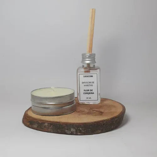 Kit Luz e Aroma | Flor de Cerejeira - Linhas & Lares
