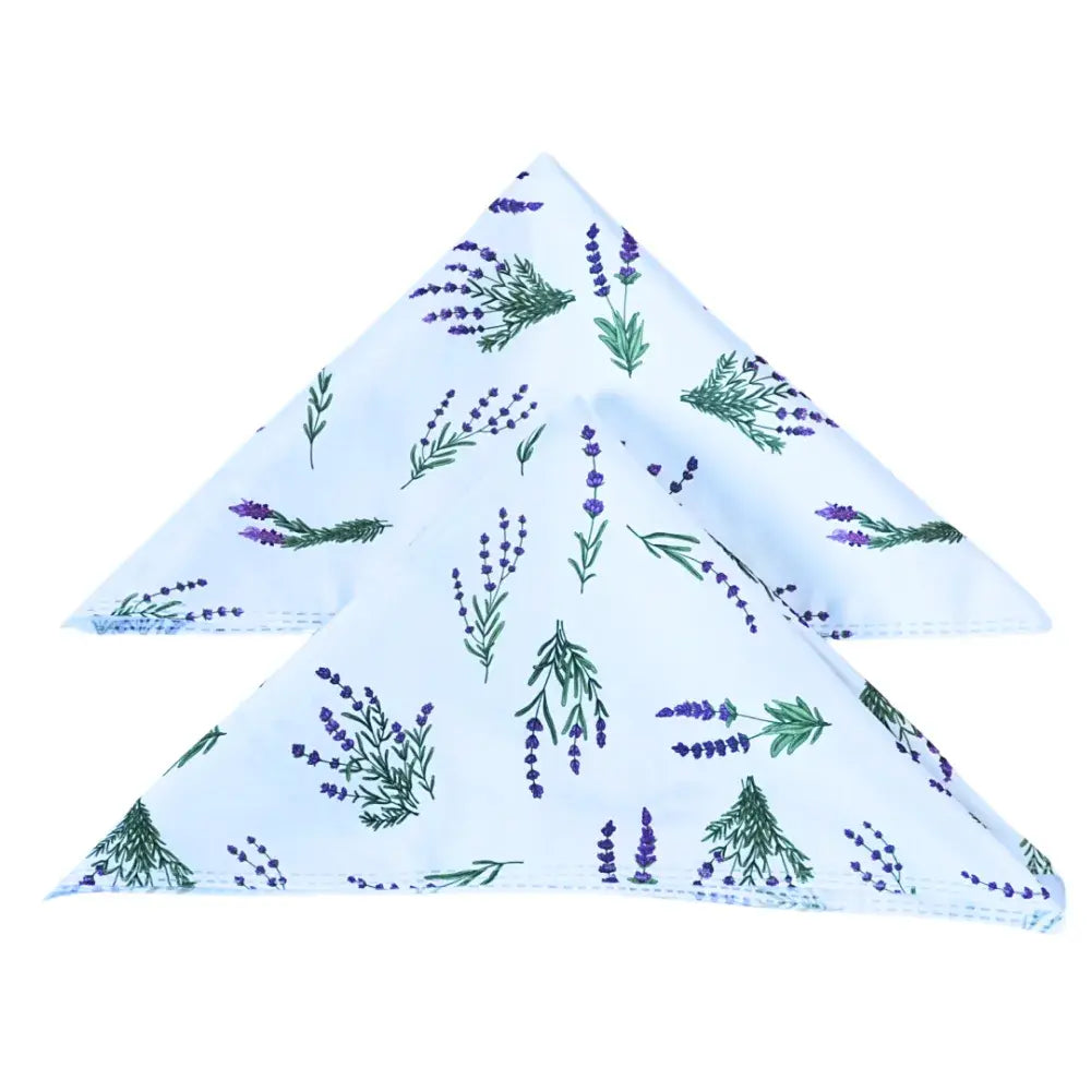 Guardanapo Allegra Campo de Provence | 35x35cm | Oxford | Kit para 6 Lugares