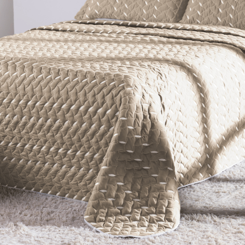 Cobre Leito Heitor Nocciola | 400 Fios