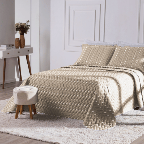 Cobre Leito Heitor Nocciola | 400 Fios