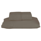 Jogo de Lençol Pure Day | Percal 180 Fios | Solteiro | Marrom