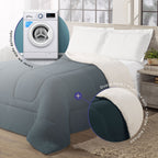 Coberdrom Vulcano Duo | King | Azul Marinho