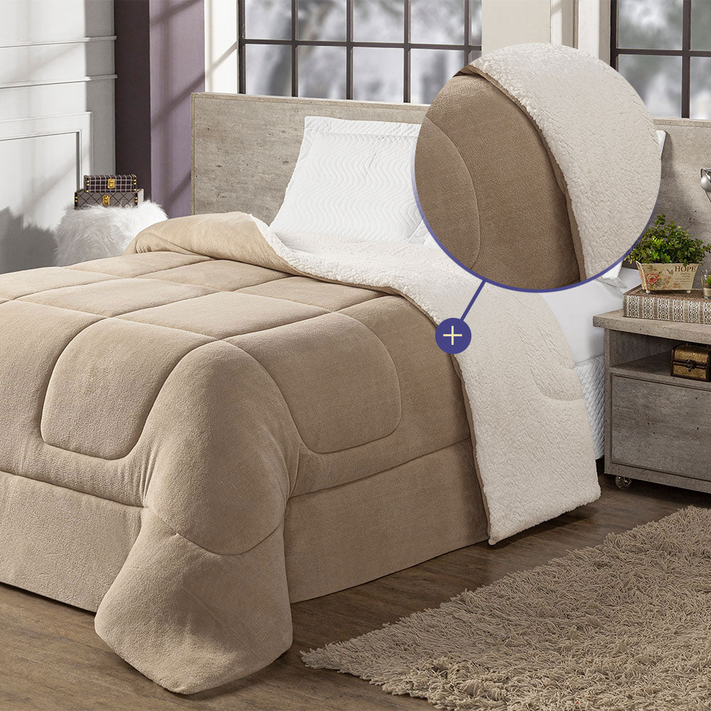 Coberdrom Vulcano Duo | King | Bege