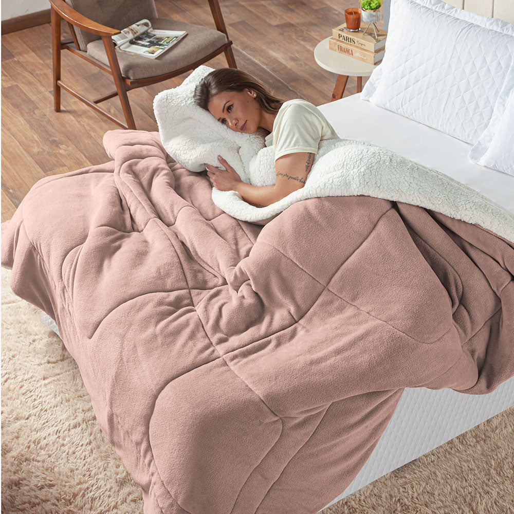 Coberdrom Vulcano Duo | King | Rosê