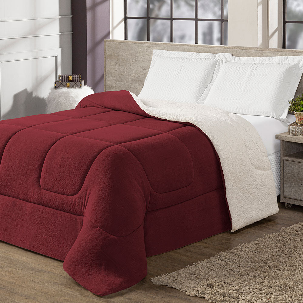 Coberdrom Vulcano Duo | Queen | Vermelho