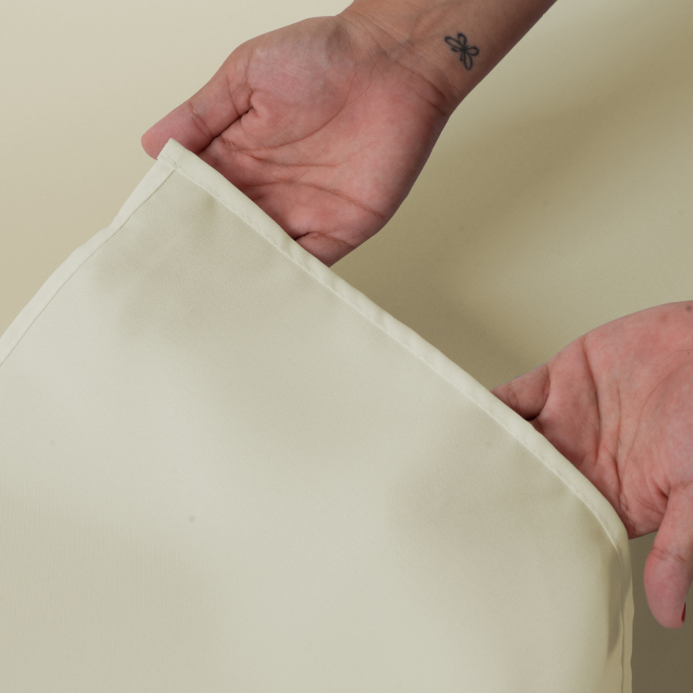 Toalha de Mesa Nuance | Palha | 4 à 10 Lugares