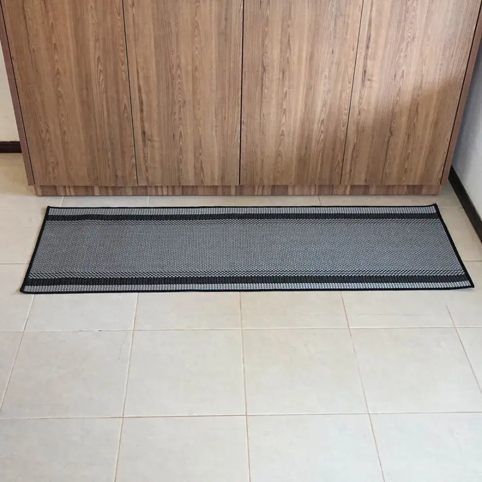 Tapete Passadeira Sisal Lancer Noir