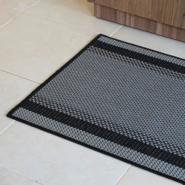 Tapete Passadeira Sisal Lancer Noir