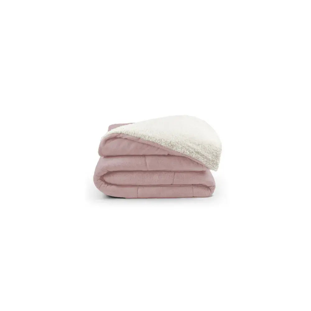 Coberdrom Soft Dreams Sherpa Rosê | Solteiro