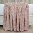 Manta Cobertor Delicatta Fleece Bolinha | Rosê