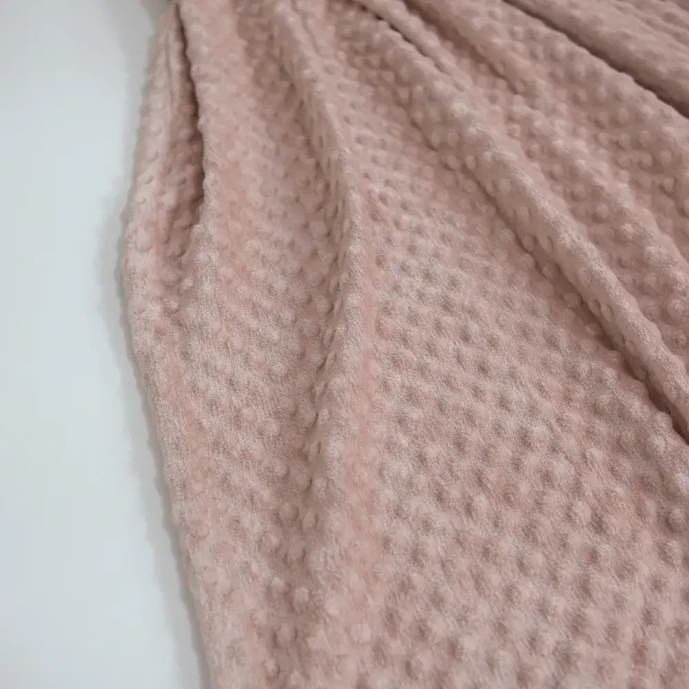 Manta Cobertor Delicatta Fleece Bolinha | Rosê