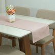 Caminho Trilho de Mesa Essence Tecido Linho 130x40cm com Bainha | Rosê