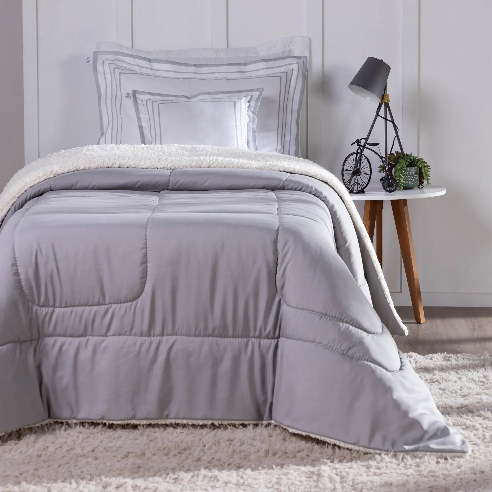 Coberdrom Londres Neblina  | 400 Fios
