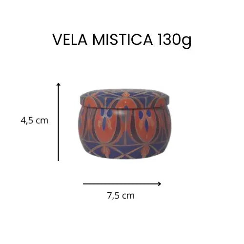 Vela Ritual Místico | Cereja e Avelã