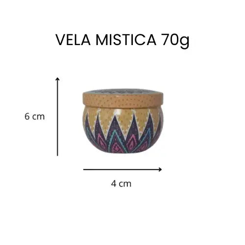 Vela Ritual Místico | Cereja e Avelã