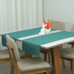 Caminho Trilho de Mesa Essence Tecido Linho 130x40cm com Bainha | Oliva