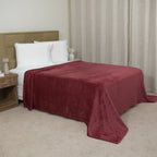 Manta Cobertor Delicatta Fleece Bolinha | Marsala