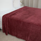 Manta Cobertor Delicatta Fleece Bolinha | Marsala