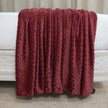Manta Cobertor Delicatta Fleece Bolinha | Marsala