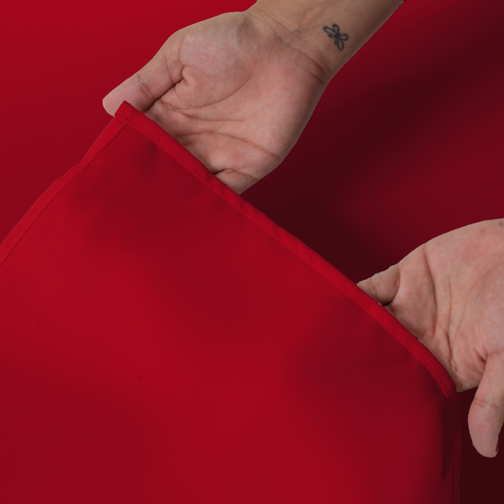 Toalha de Mesa Nuance | Vermelho | 4 à 10 Lugares