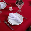 Toalha de Mesa Nuance | Vermelho | 4 à 10 Lugares - Linhas & Lares