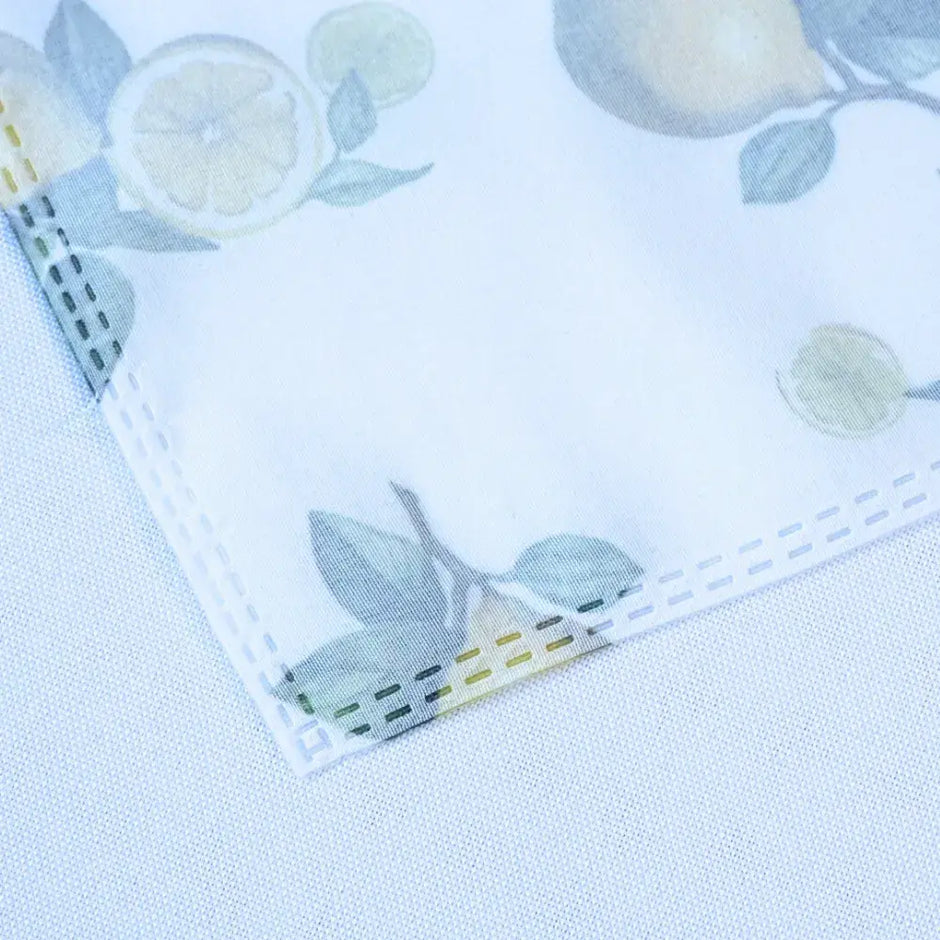 Guardanapo Allegra Citrus Fresh | 35x35cm | Oxford | Kit para 6 Lugares