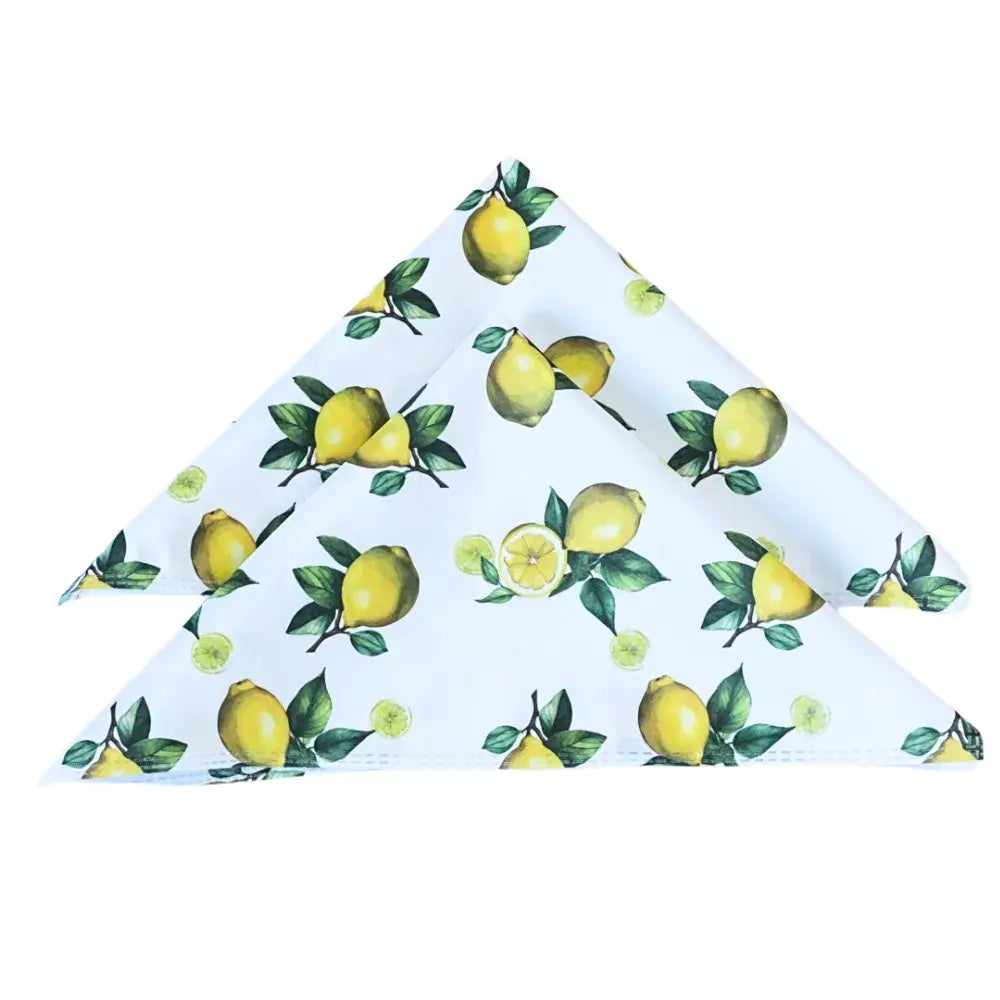Guardanapo Allegra Citrus Fresh | 35x35cm | Oxford | Kit para 6 Lugares
