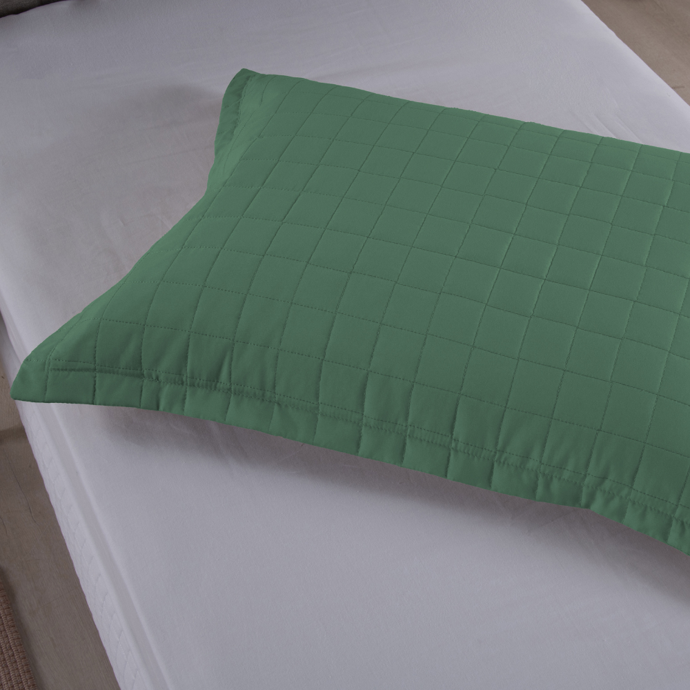 Porta Travesseiro Riviera | 300 Fios | Verde