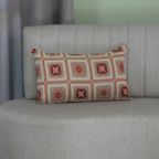 Capa de Almofada | Marrocos Jacquard | Vermelho