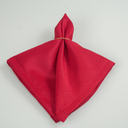 Guardanapo Noble Touch | Vermelho | Kit Com 10 Peças